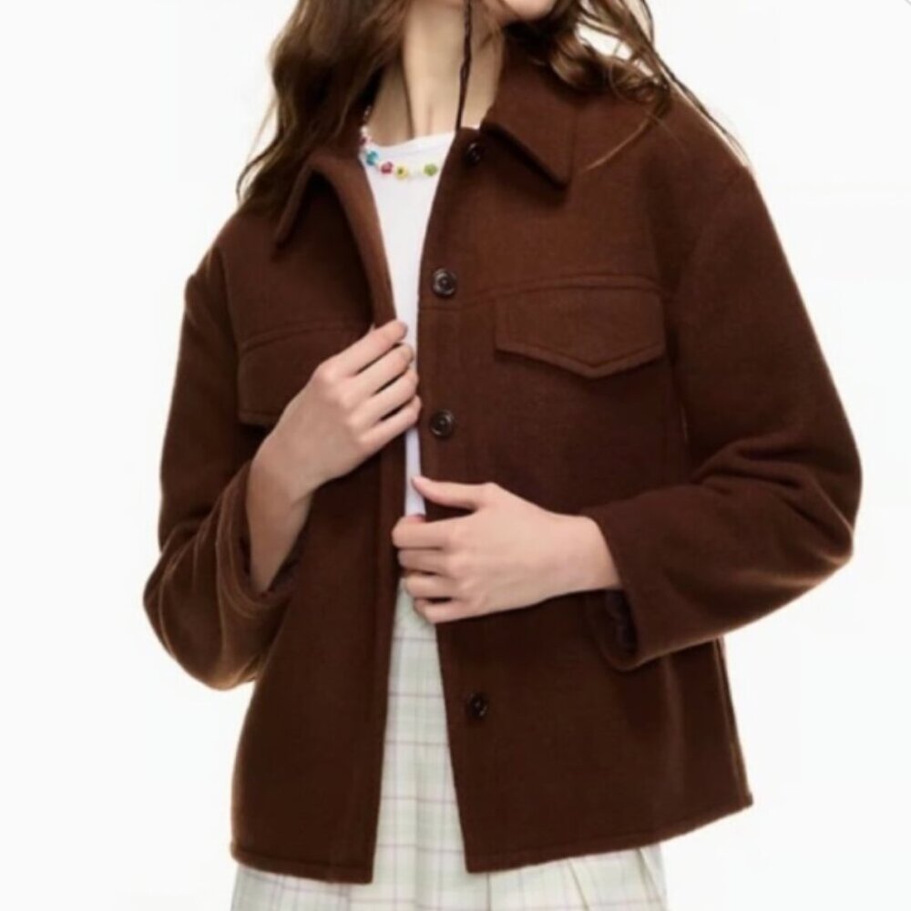 Aritzia Brown Utility Jacket